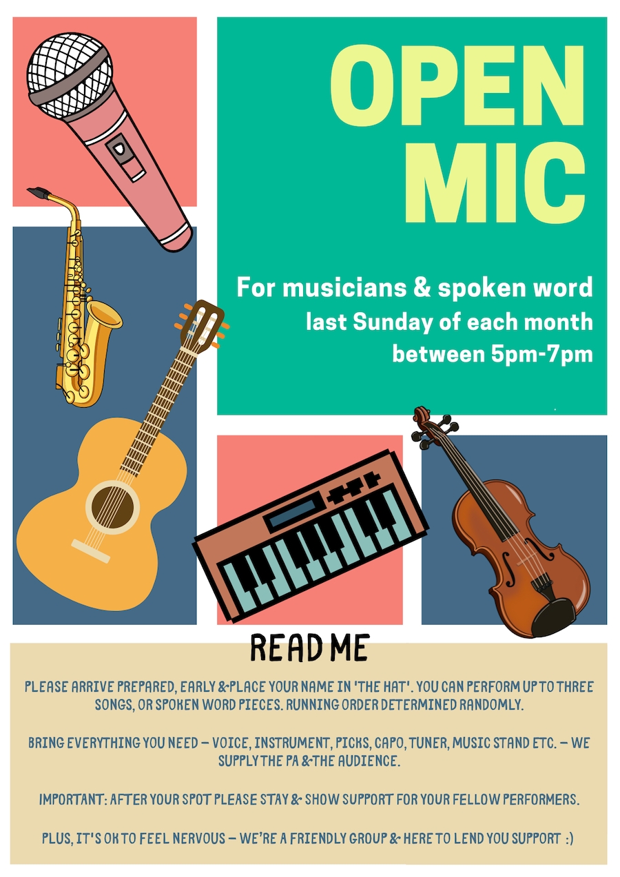 Open Mic At The Three Cups, Malmesbury